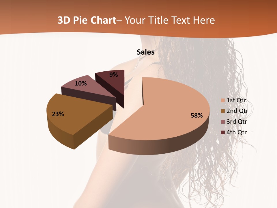 Sensual Makeup Underwear PowerPoint Template