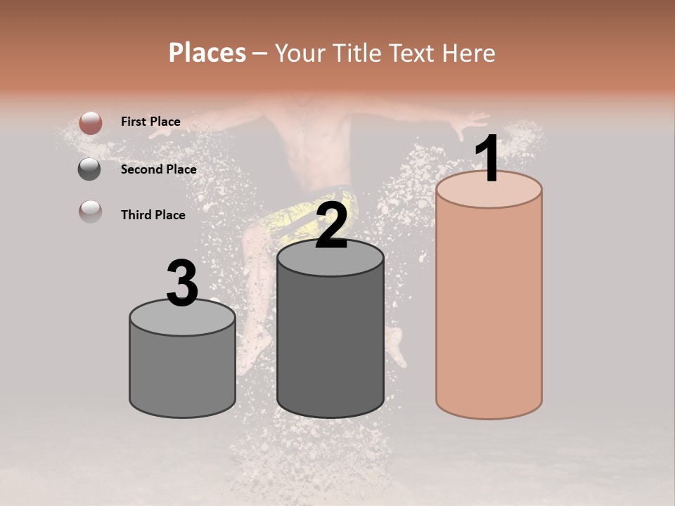 Beach At Night PowerPoint Template