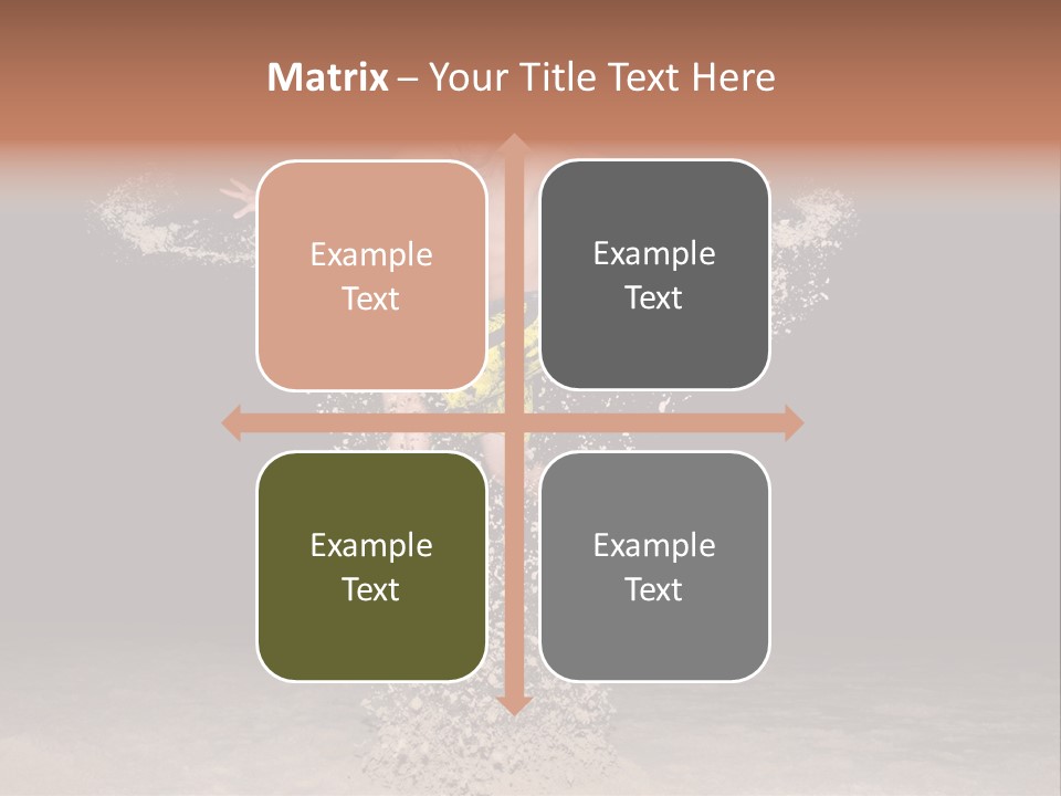 Beach At Night PowerPoint Template