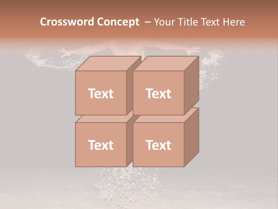 Beach At Night PowerPoint Template