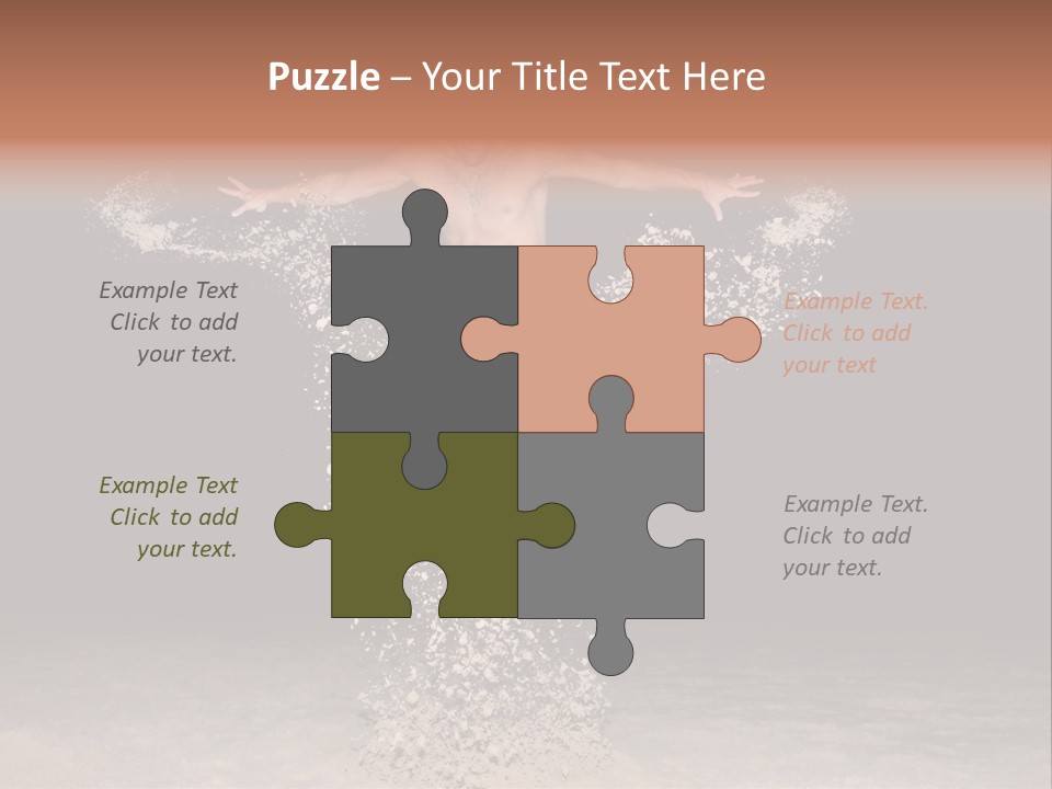 Beach At Night PowerPoint Template