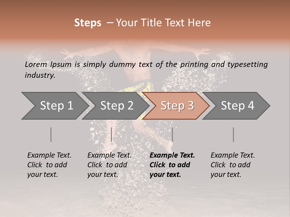 Beach At Night PowerPoint Template