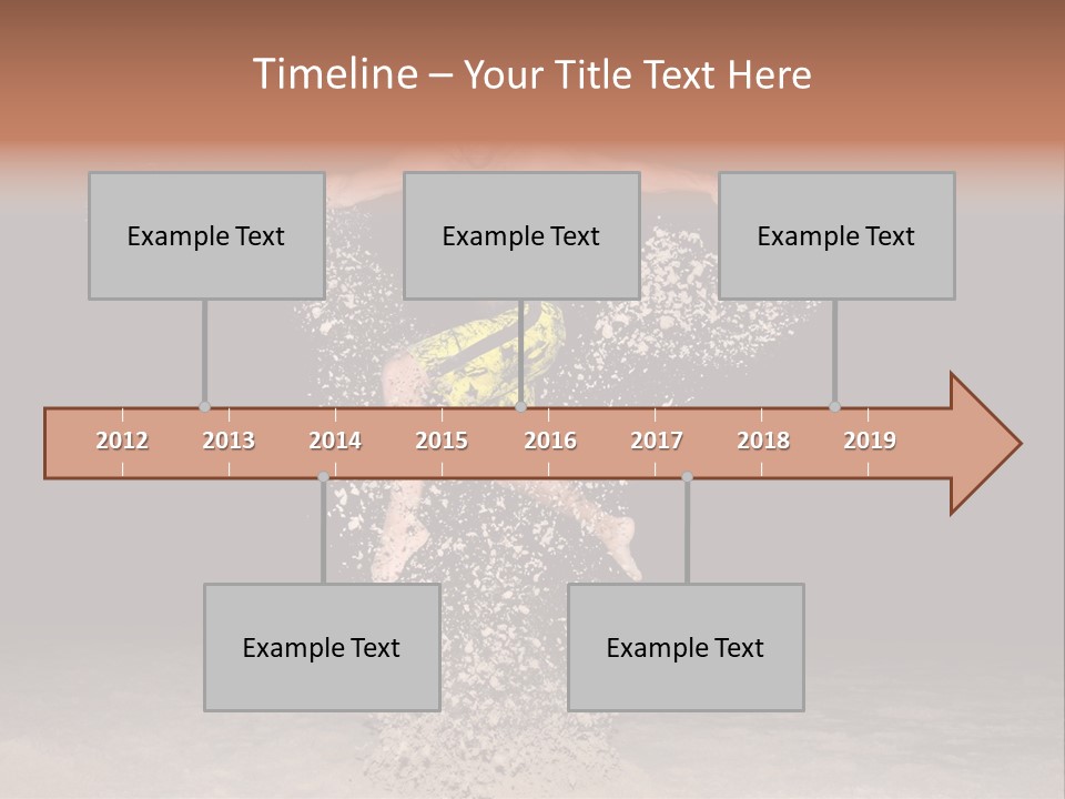 Beach At Night PowerPoint Template