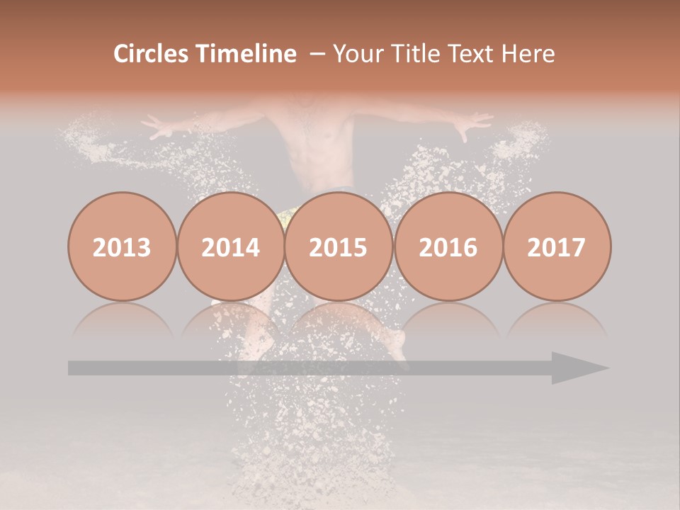 Beach At Night PowerPoint Template