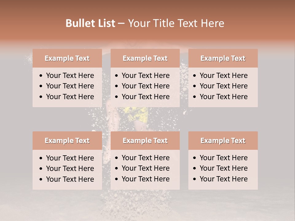 Beach At Night PowerPoint Template