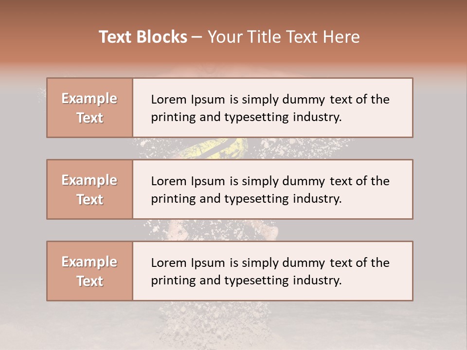 Beach At Night PowerPoint Template