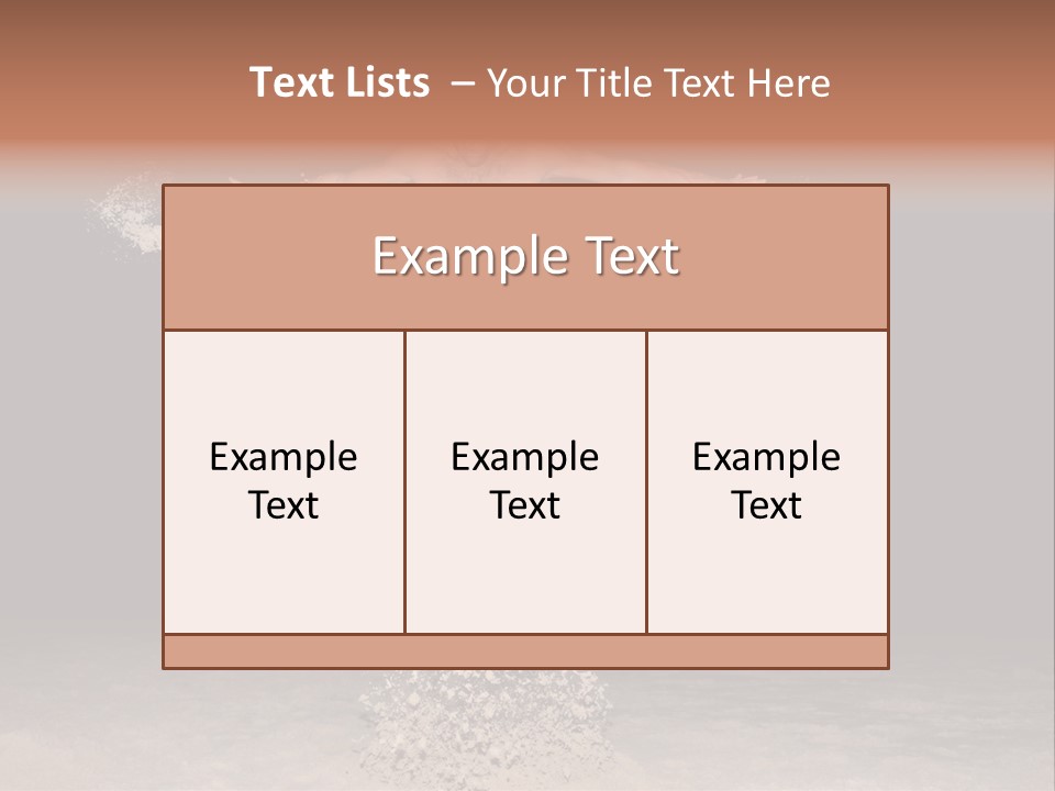 Beach At Night PowerPoint Template
