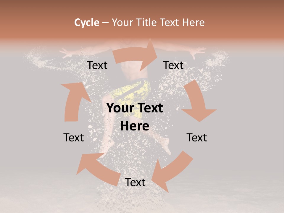 Beach At Night PowerPoint Template