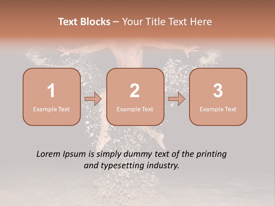 Beach At Night PowerPoint Template