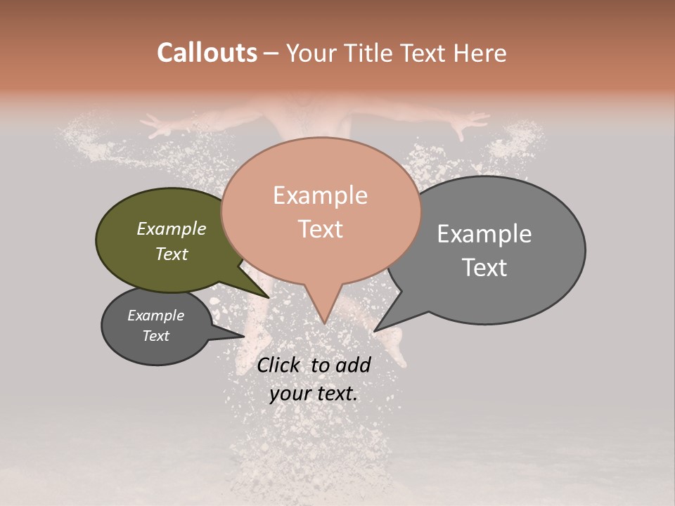 Beach At Night PowerPoint Template