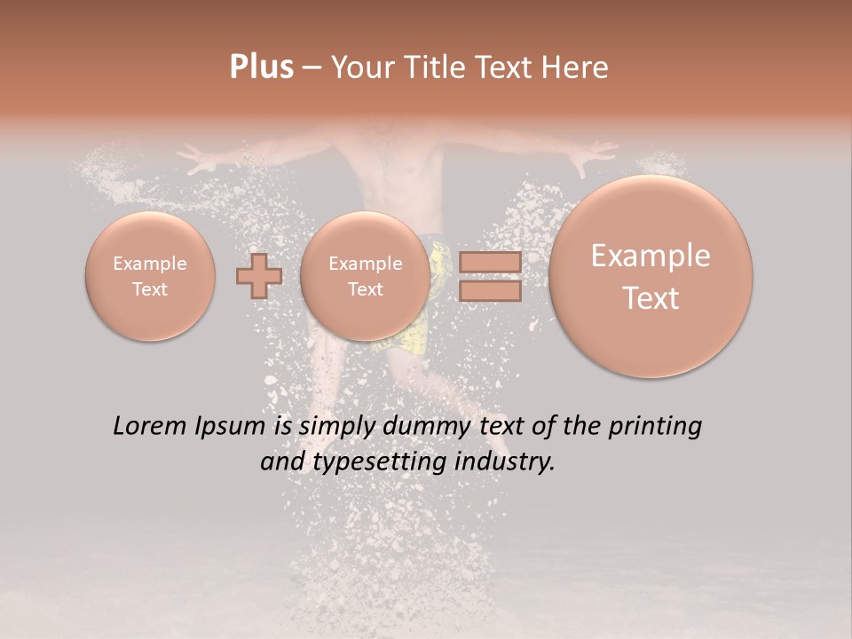 Beach At Night PowerPoint Template