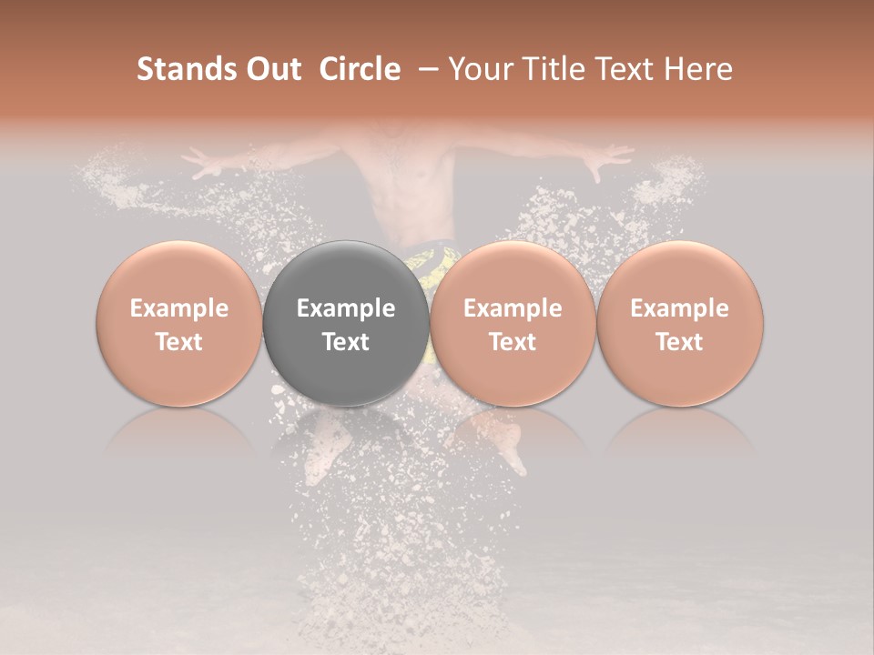 Beach At Night PowerPoint Template