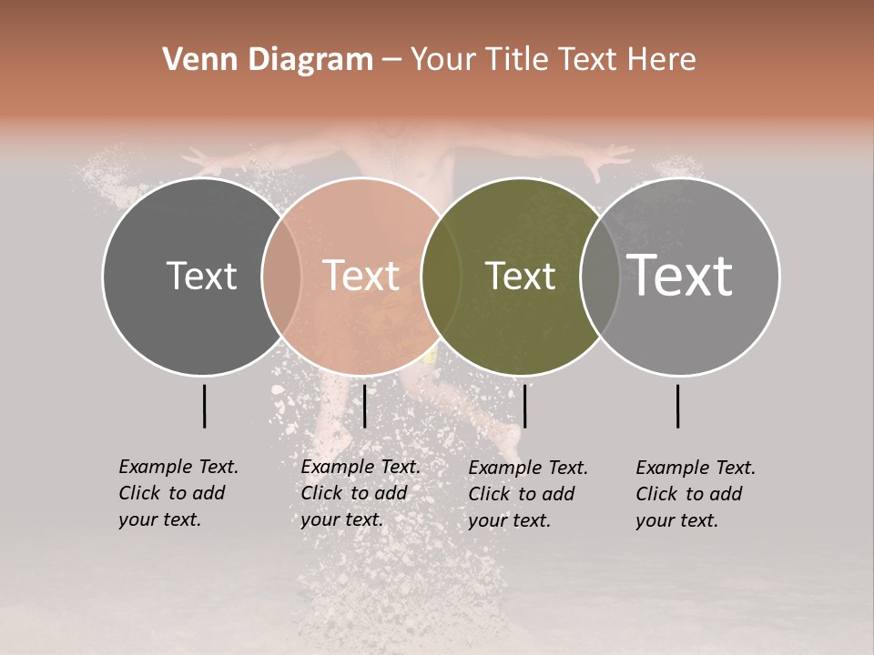 Beach At Night PowerPoint Template