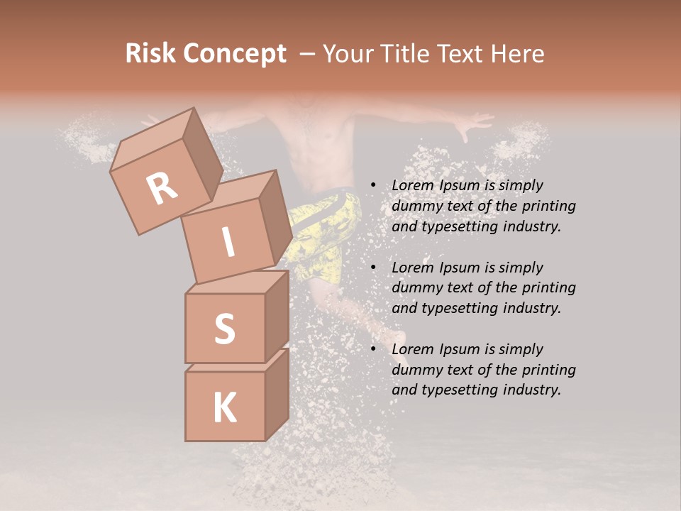 Beach At Night PowerPoint Template