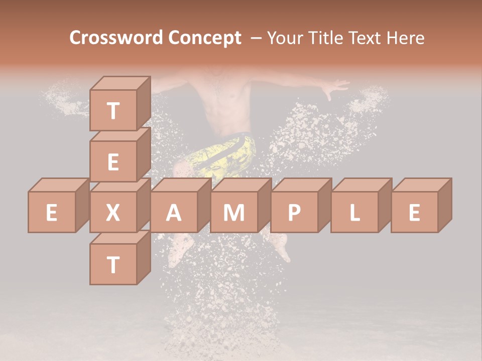 Beach At Night PowerPoint Template