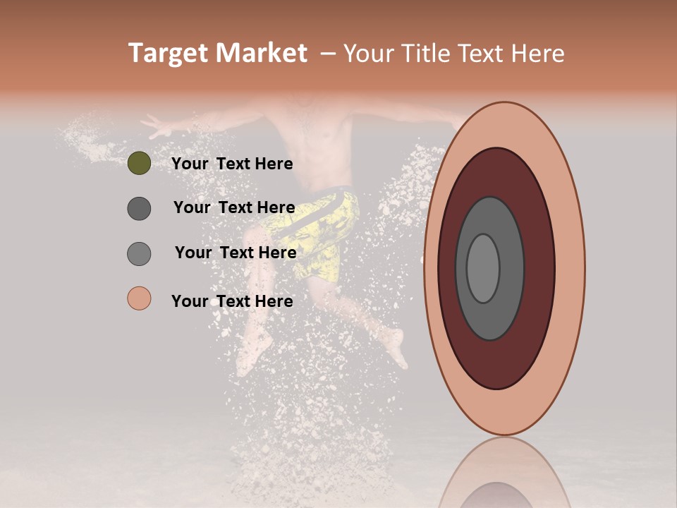 Beach At Night PowerPoint Template