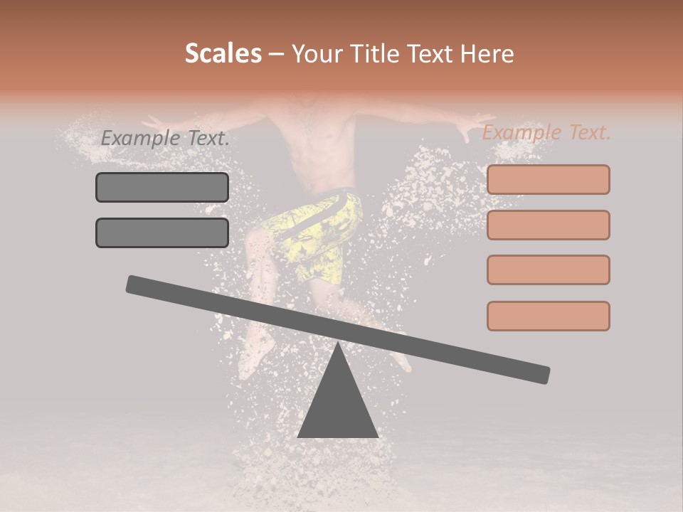 Beach At Night PowerPoint Template