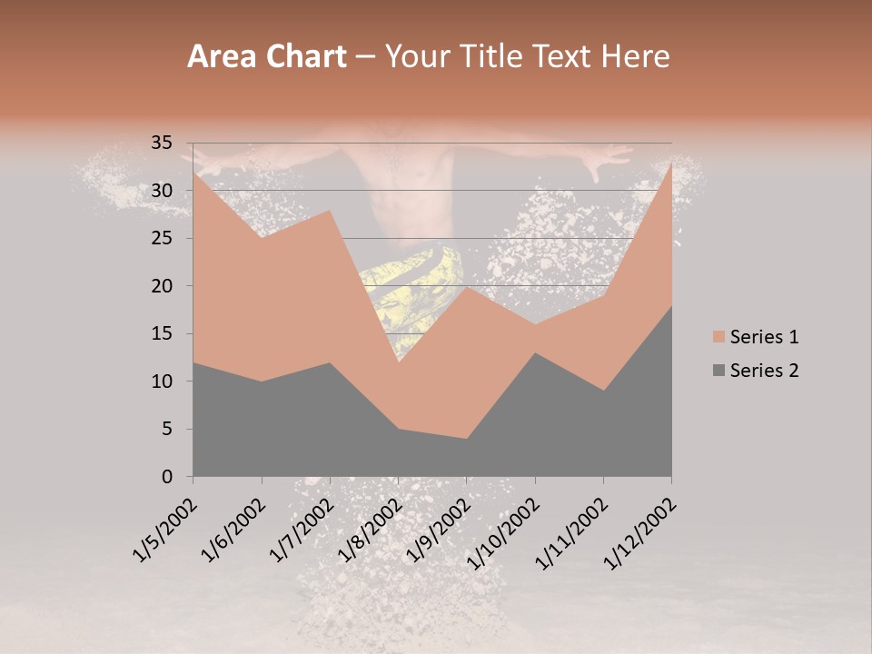 Beach At Night PowerPoint Template