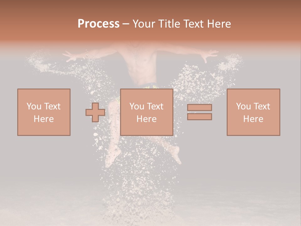 Beach At Night PowerPoint Template