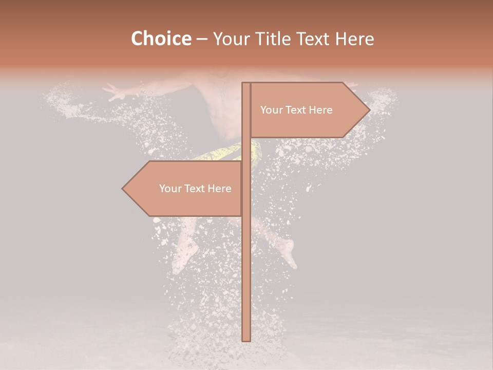 Beach At Night PowerPoint Template