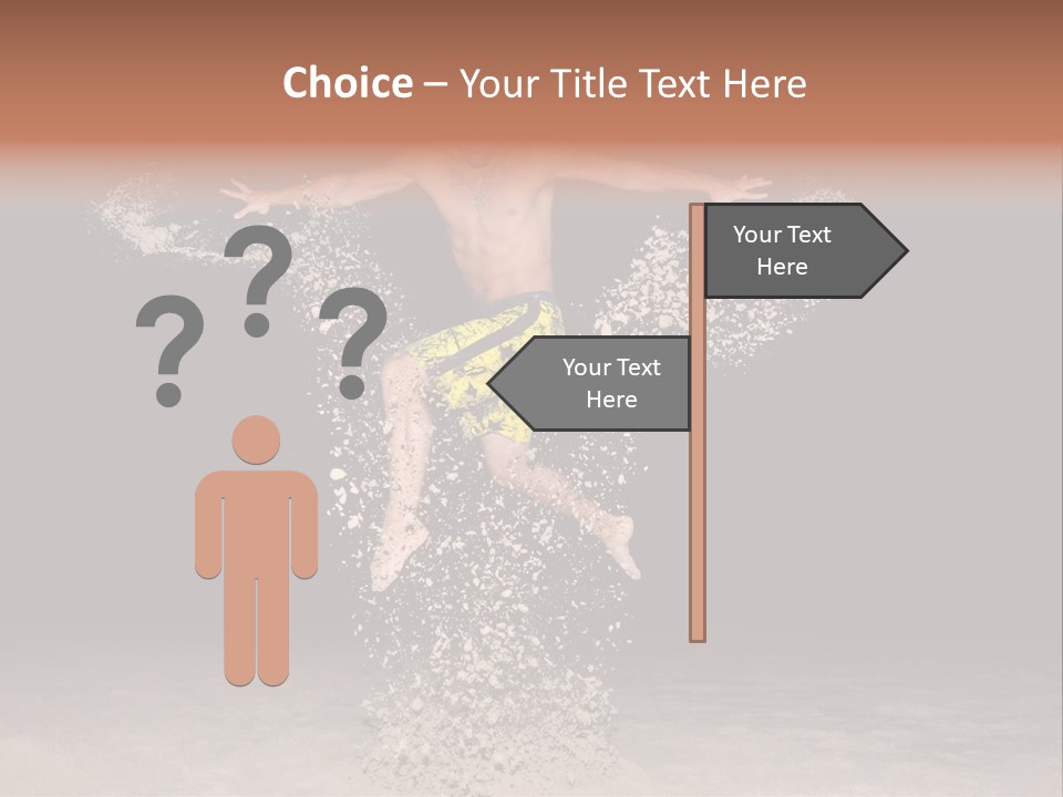 Beach At Night PowerPoint Template