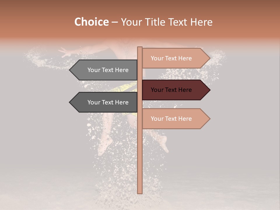 Beach At Night PowerPoint Template