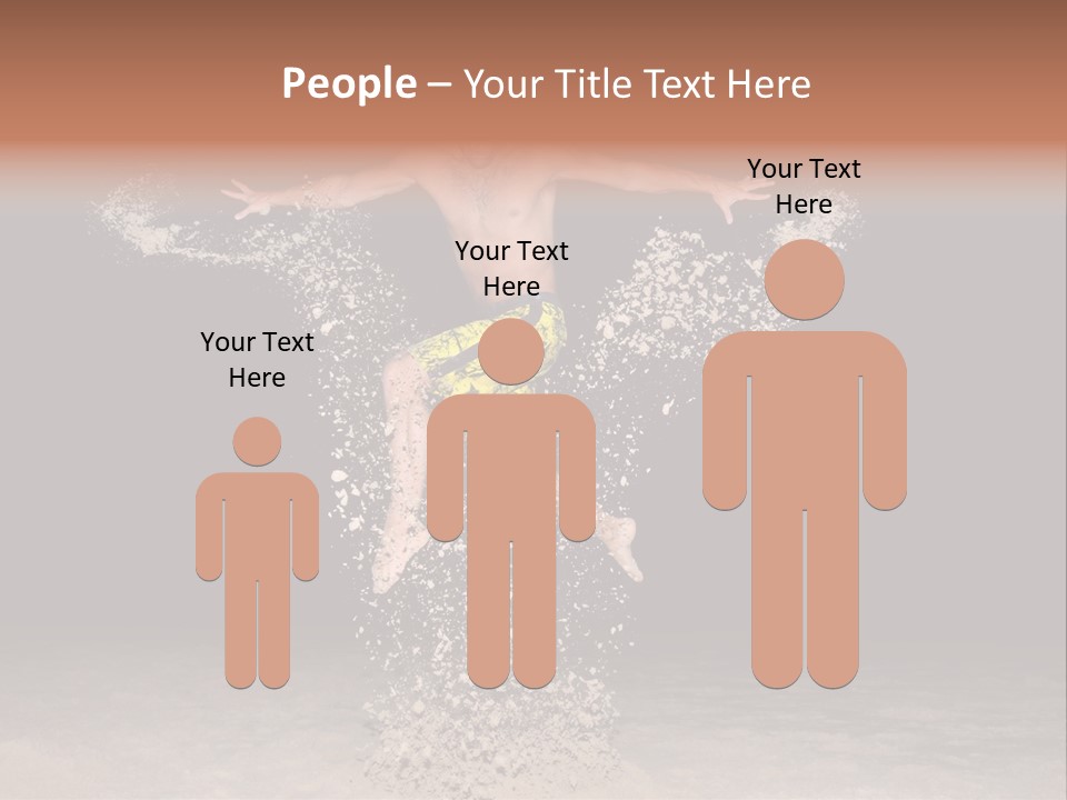 Beach At Night PowerPoint Template