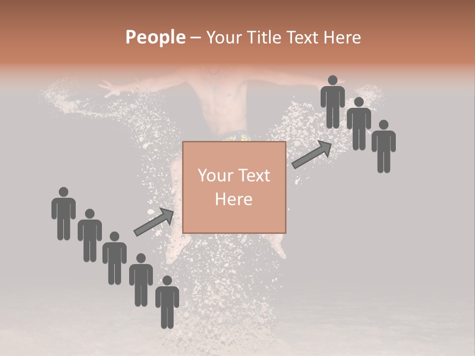 Beach At Night PowerPoint Template