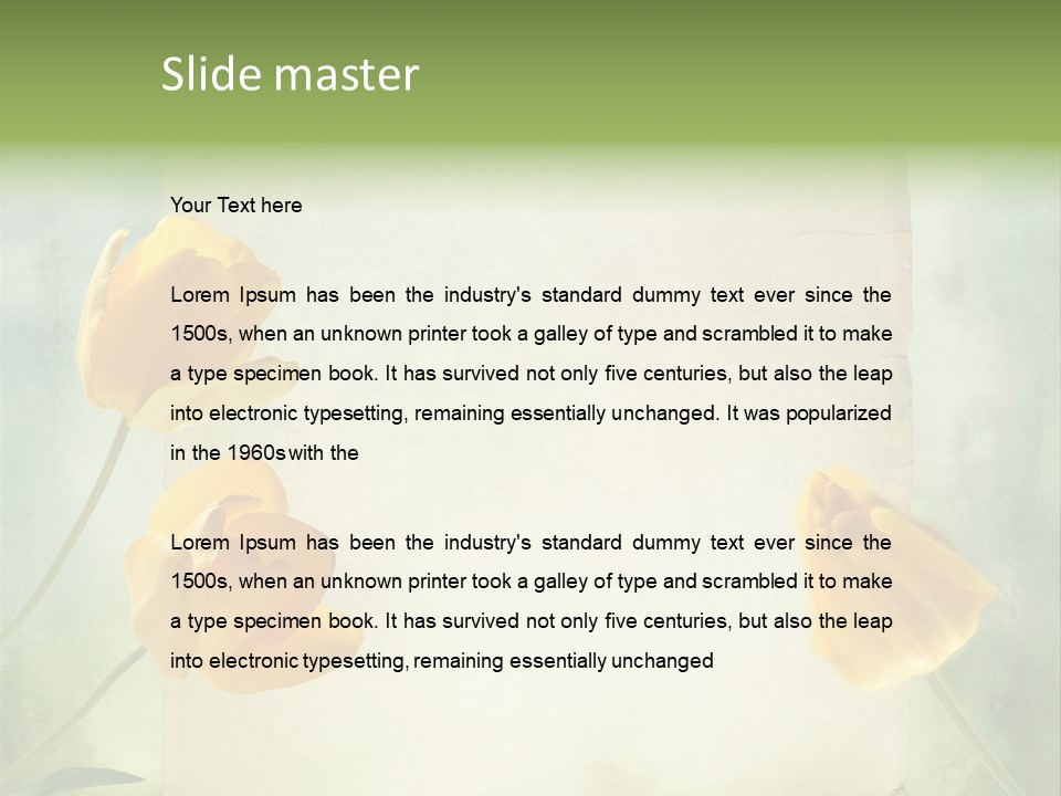 Beautiful Background PowerPoint Template