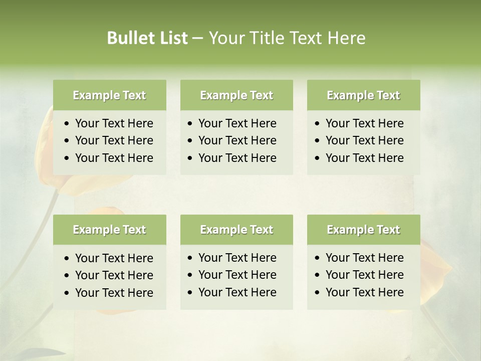 Beautiful Background PowerPoint Template