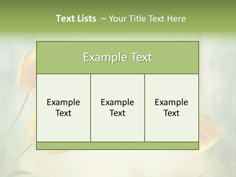 Beautiful Background PowerPoint Template