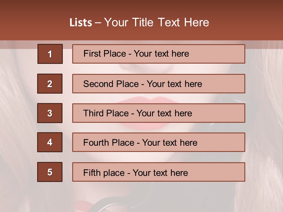 Face Anti Ageing Special PowerPoint Template