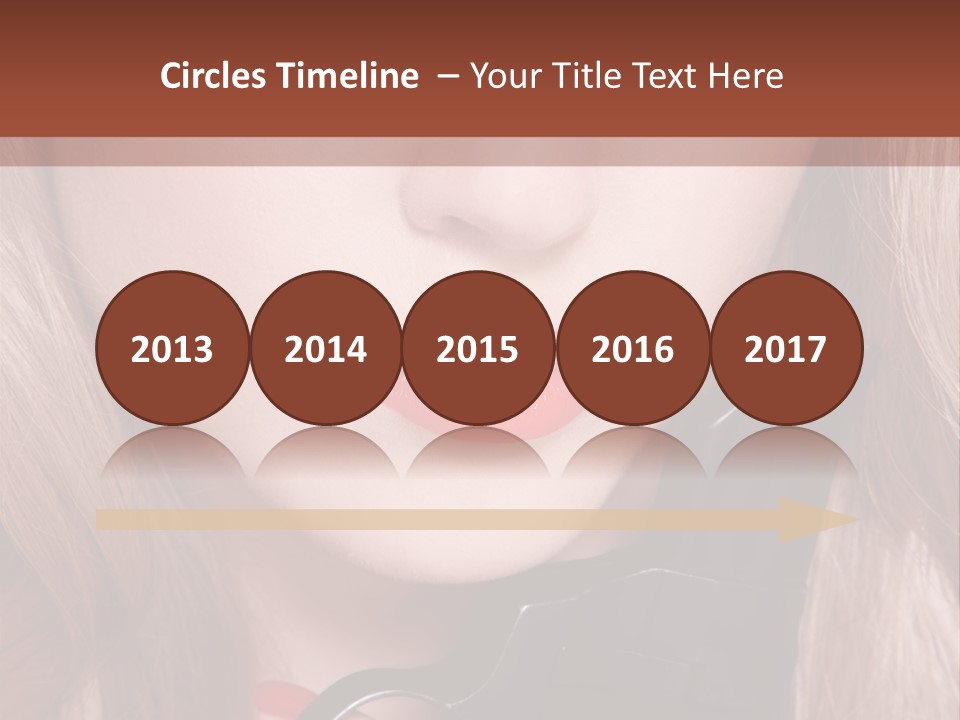 Face Anti Ageing Special PowerPoint Template