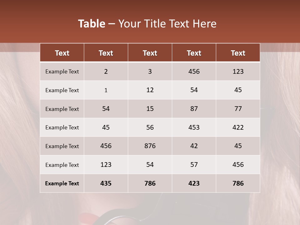 Face Anti Ageing Special PowerPoint Template