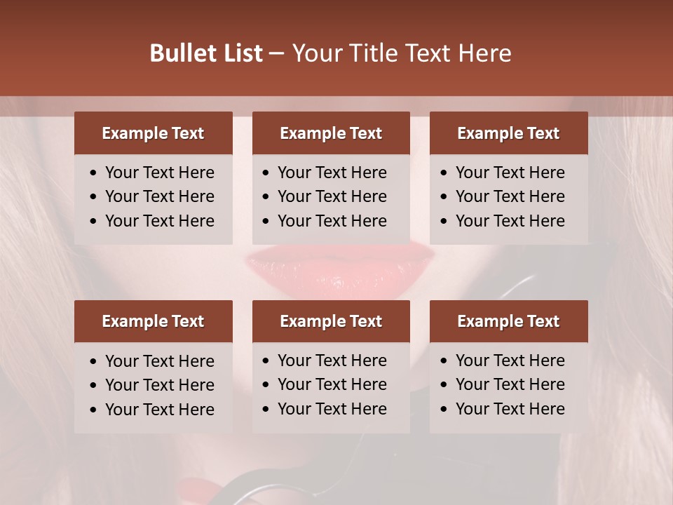 Face Anti Ageing Special PowerPoint Template