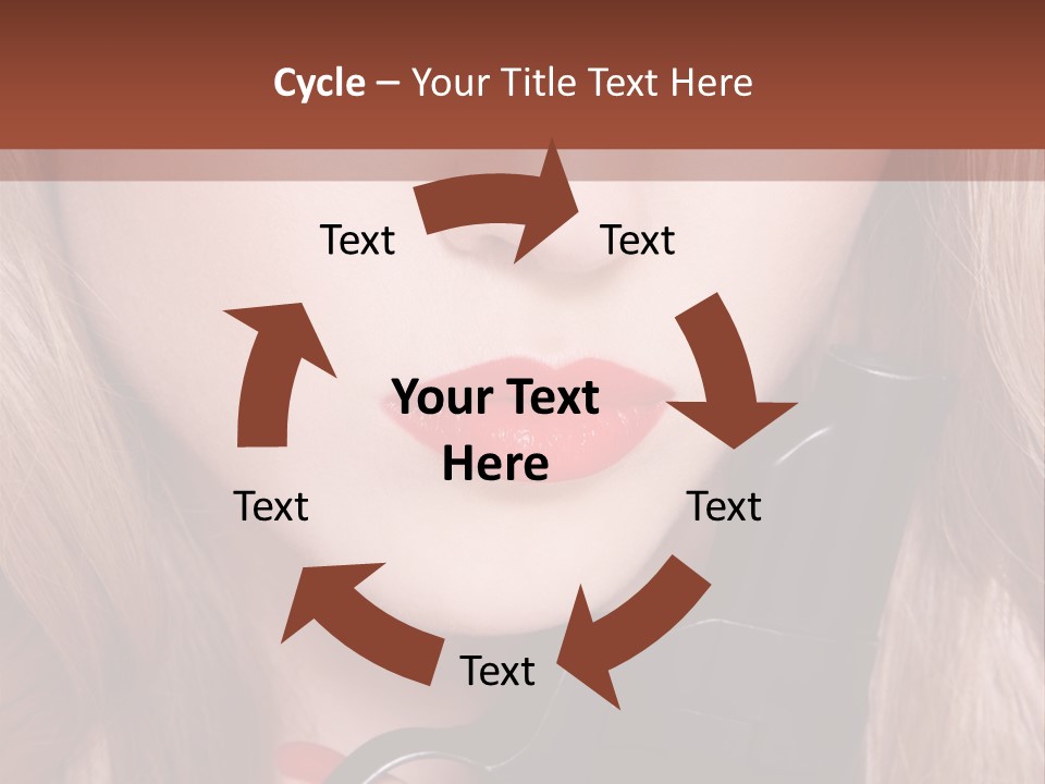 Face Anti Ageing Special PowerPoint Template