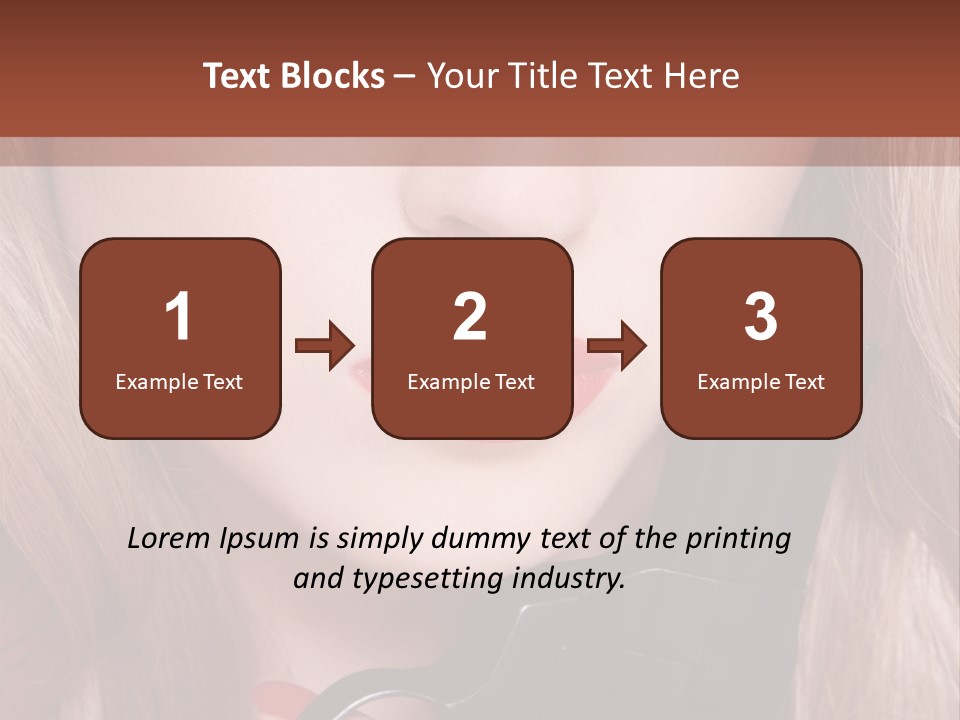 Face Anti Ageing Special PowerPoint Template