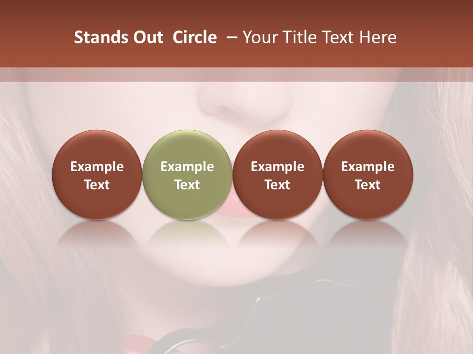 Face Anti Ageing Special PowerPoint Template