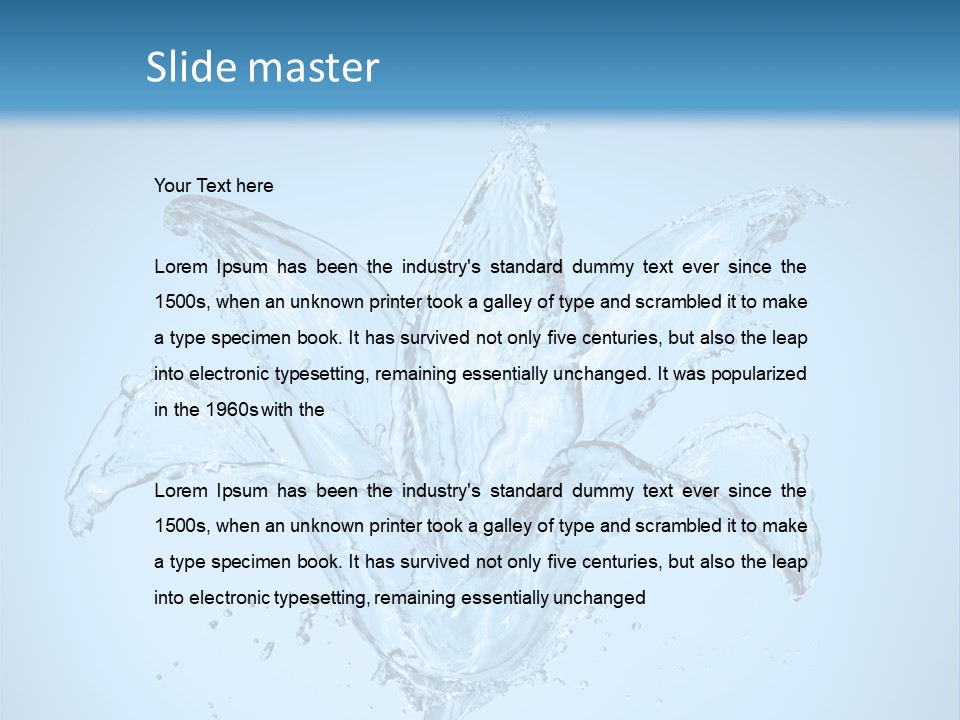 James Woods Bliss PowerPoint Template