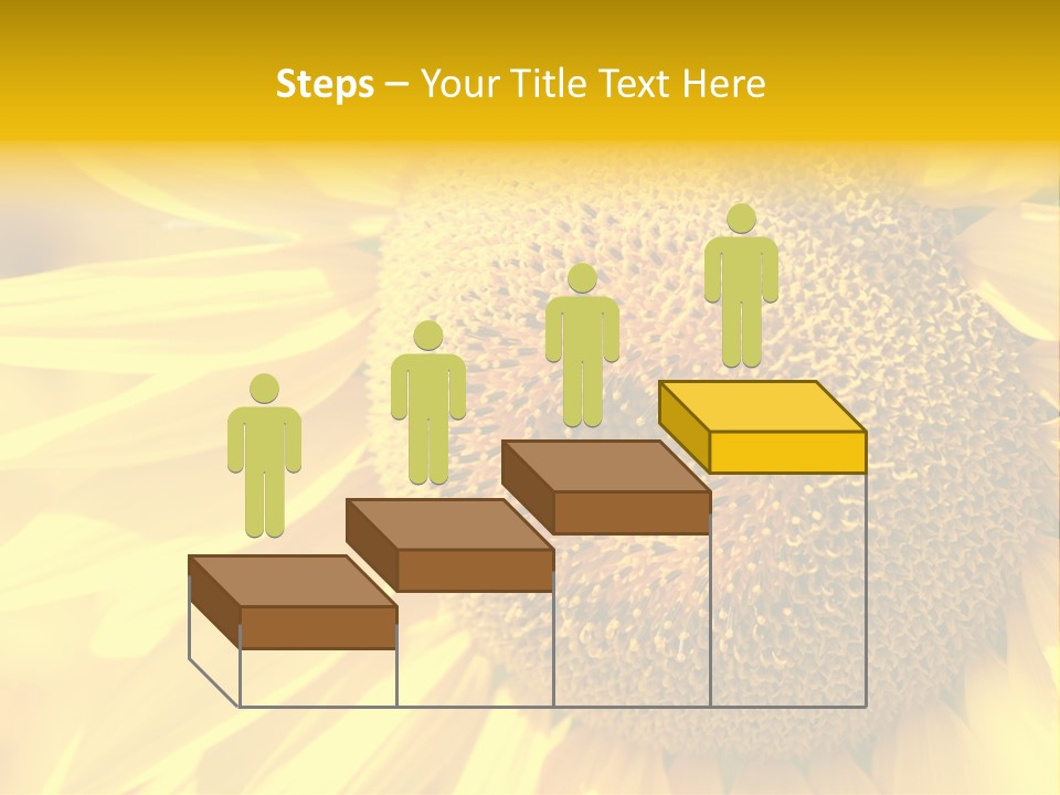 Sunflower Ladybug PowerPoint Template