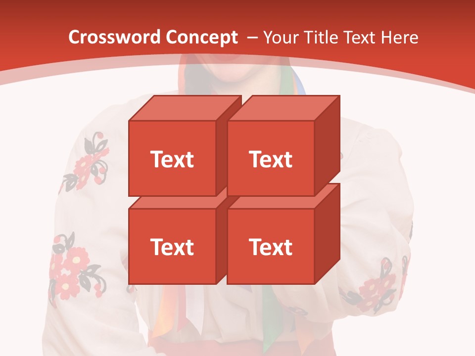 Art Cute Ornament PowerPoint Template