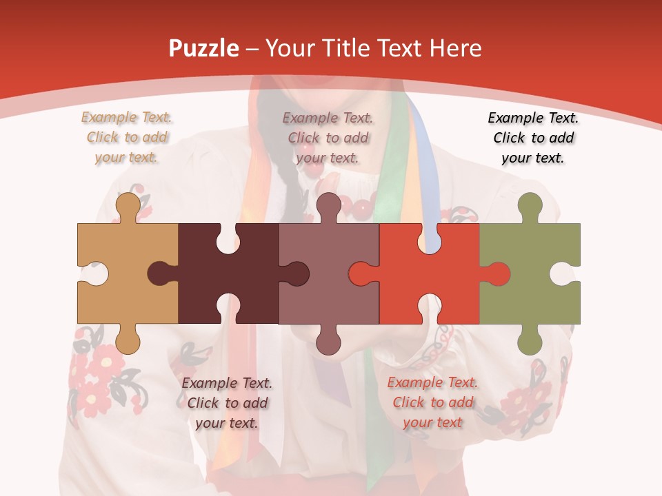 Art Cute Ornament PowerPoint Template