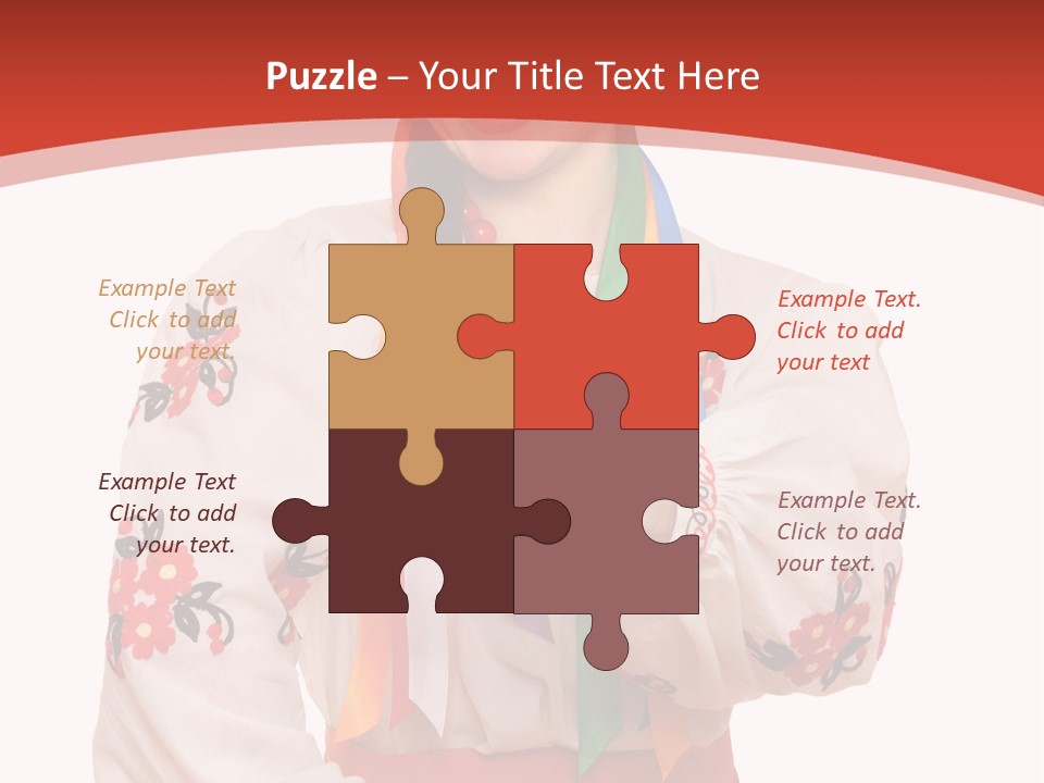 Art Cute Ornament PowerPoint Template