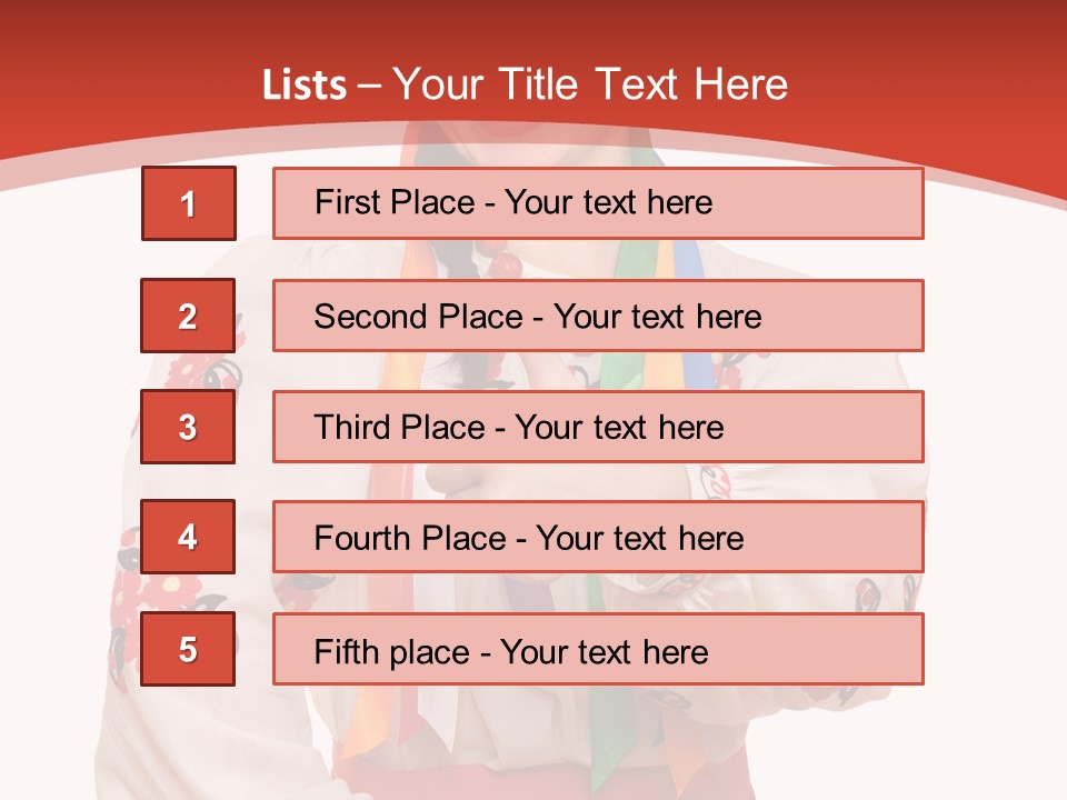 Art Cute Ornament PowerPoint Template