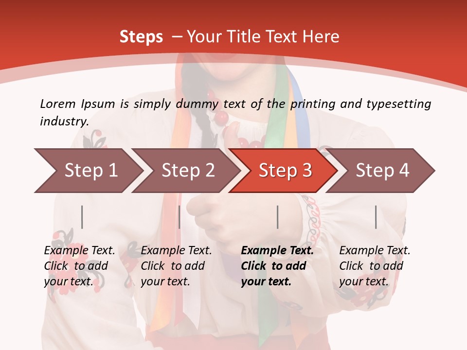 Art Cute Ornament PowerPoint Template