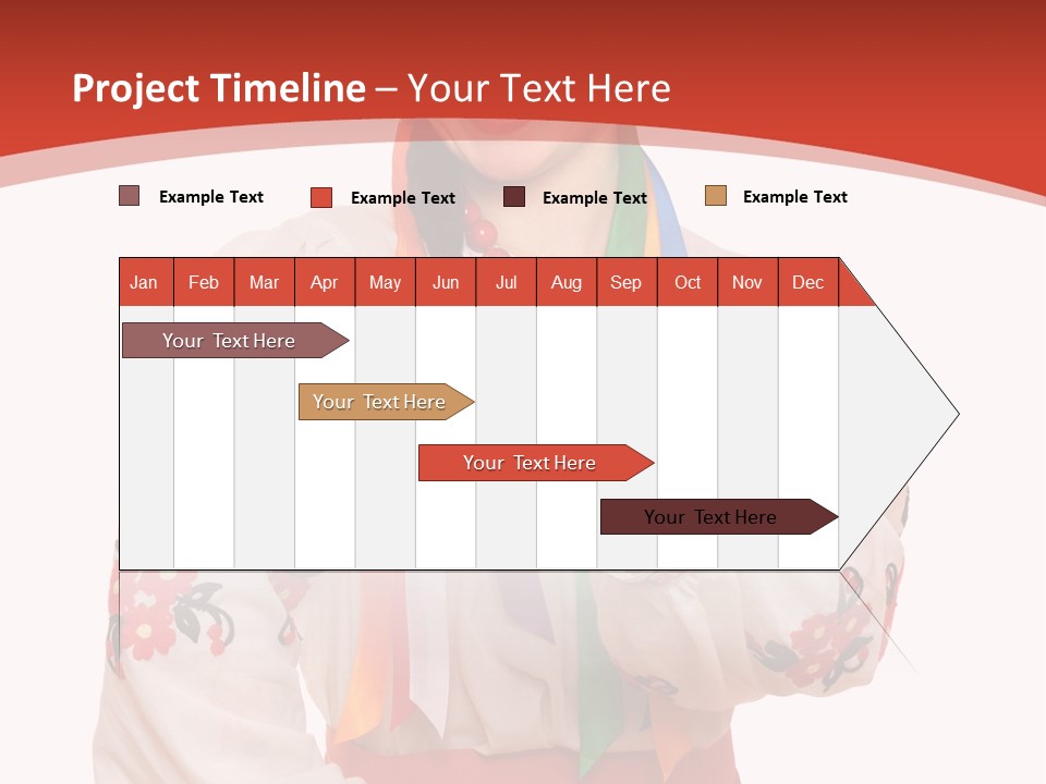 Art Cute Ornament PowerPoint Template