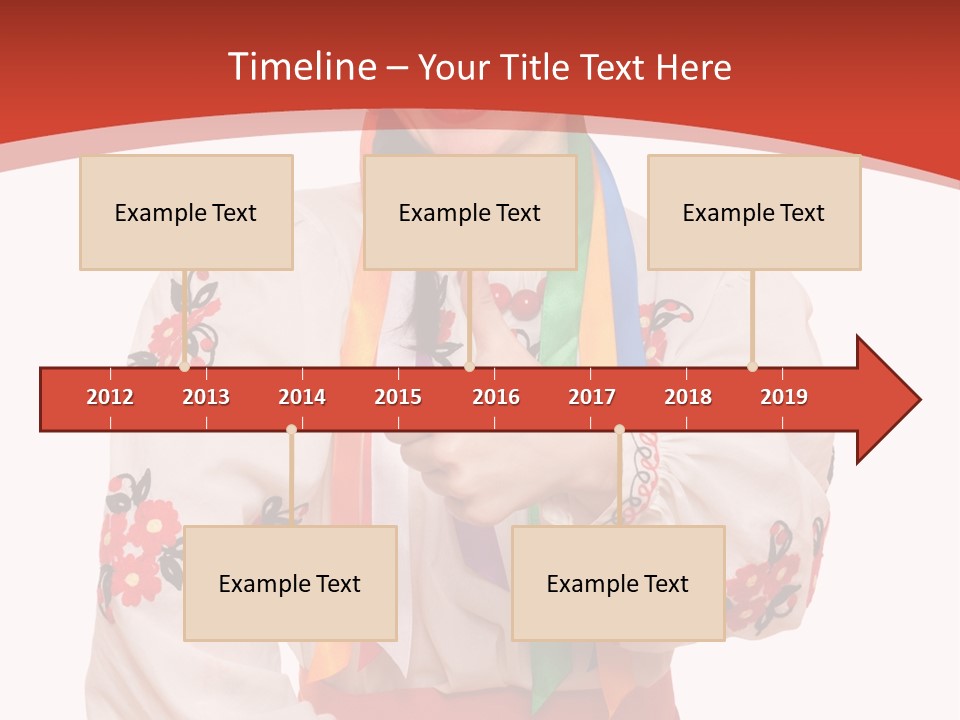 Art Cute Ornament PowerPoint Template