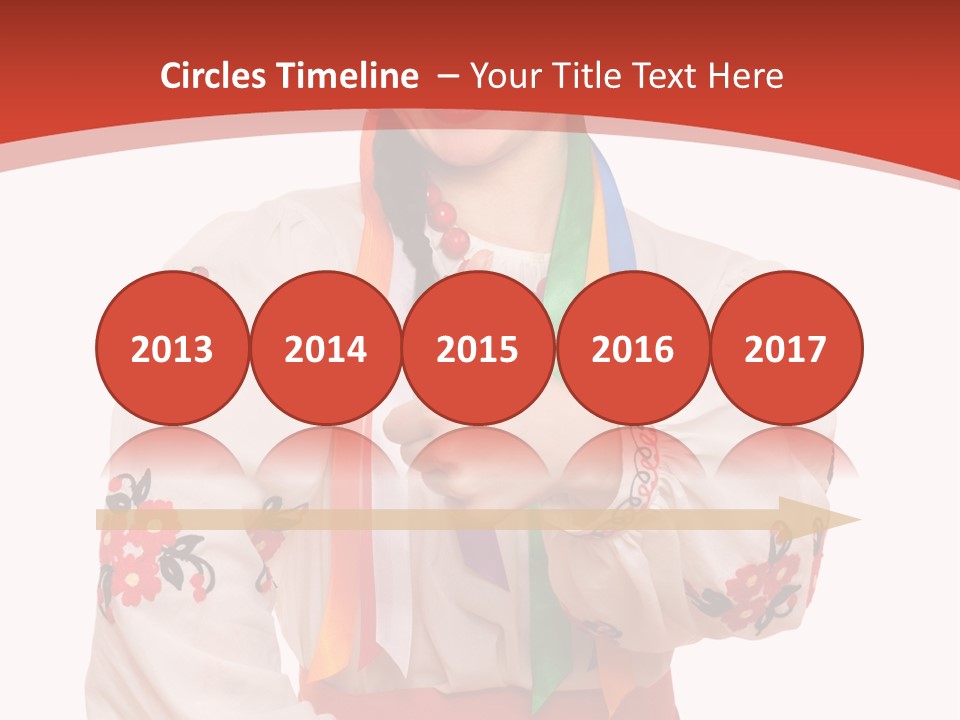 Art Cute Ornament PowerPoint Template