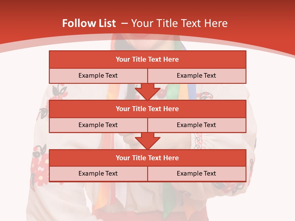 Art Cute Ornament PowerPoint Template