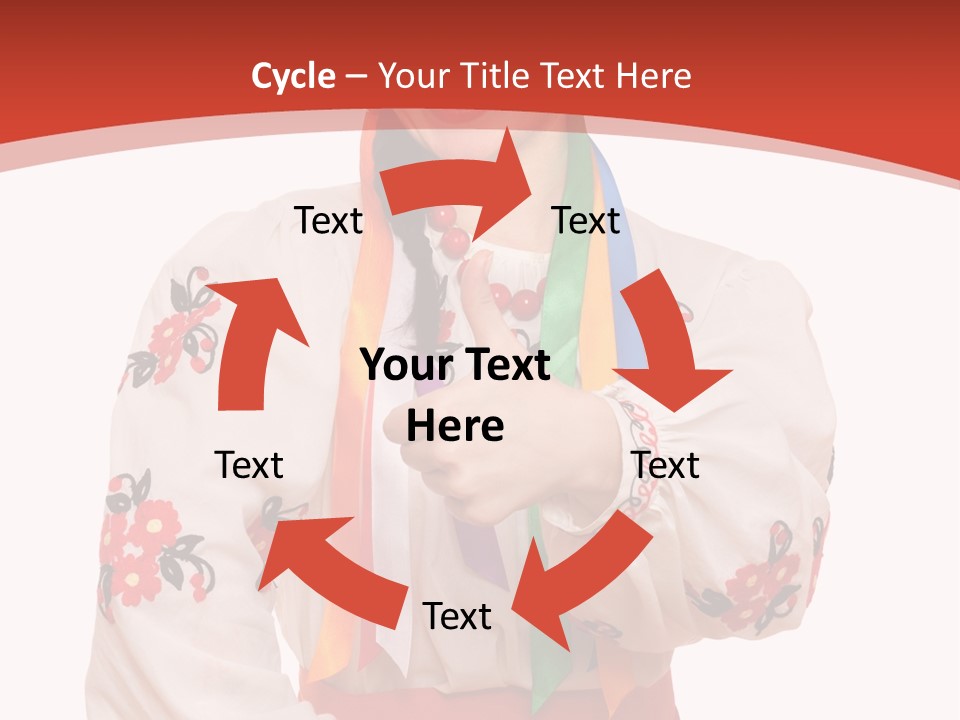 Art Cute Ornament PowerPoint Template